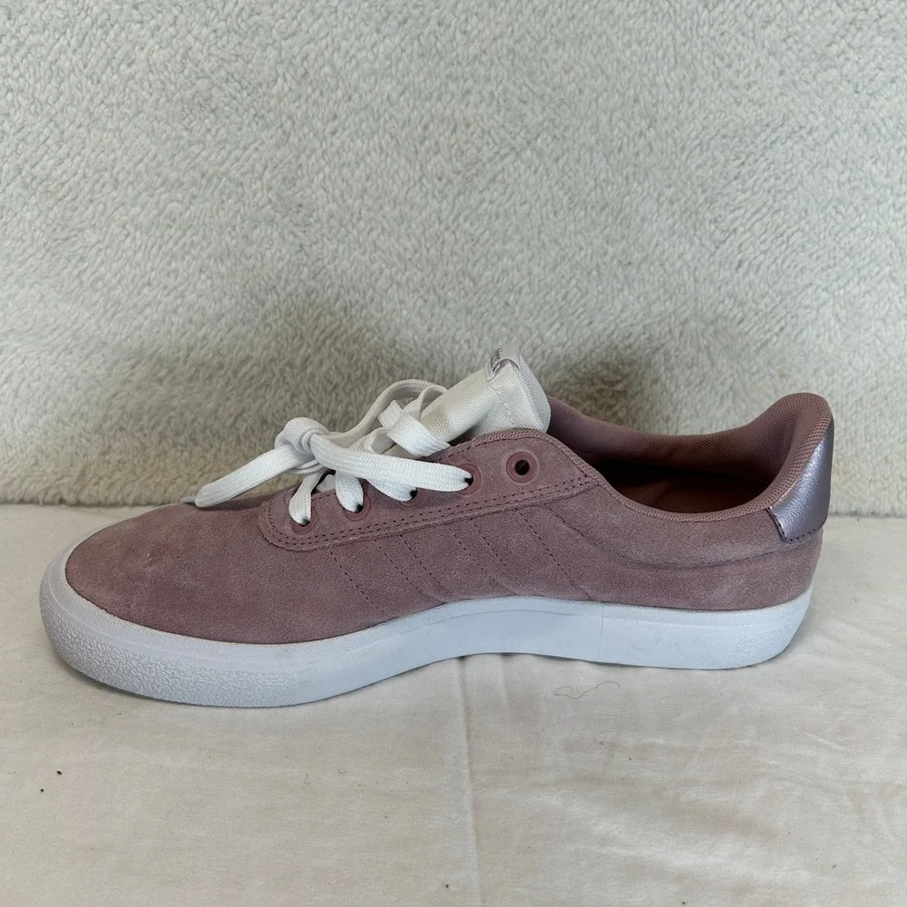 Adidas Vulcraid3r Skateboarding Shoes Magic Mauve Suede Womens 10 GW9181 NEW